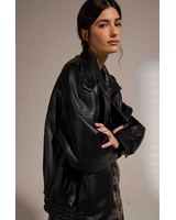 Misti Faux Leather Jacket