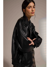 Misti Faux Leather Jacket