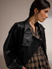 Misti Faux Leather Jacket