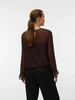 Vero Moda Lalie Lace Top | Chocolate
