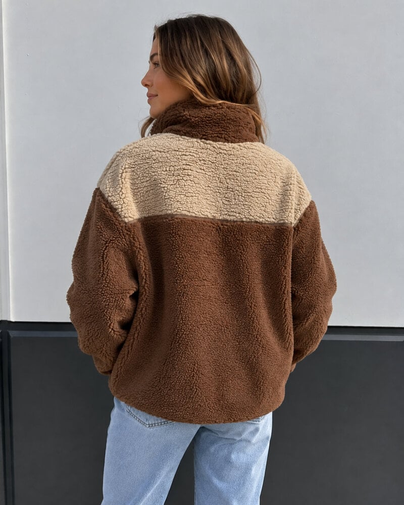 Black & Liberty Alpine Fleece Jacket | Espresso