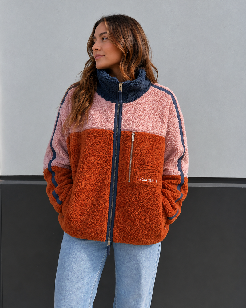 Black & Liberty Alpine Fleece Jacket | Sunrise