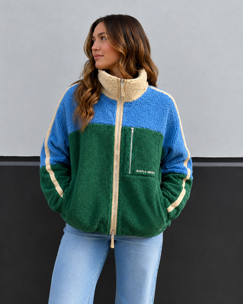 Black & Liberty Alpine Fleece Jacket | Bluebird