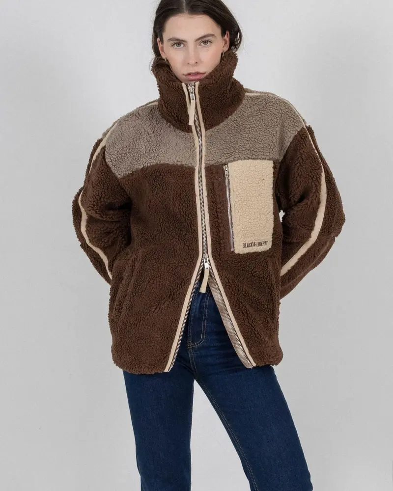 Black & Liberty Alpine Fleece Jacket | Espresso