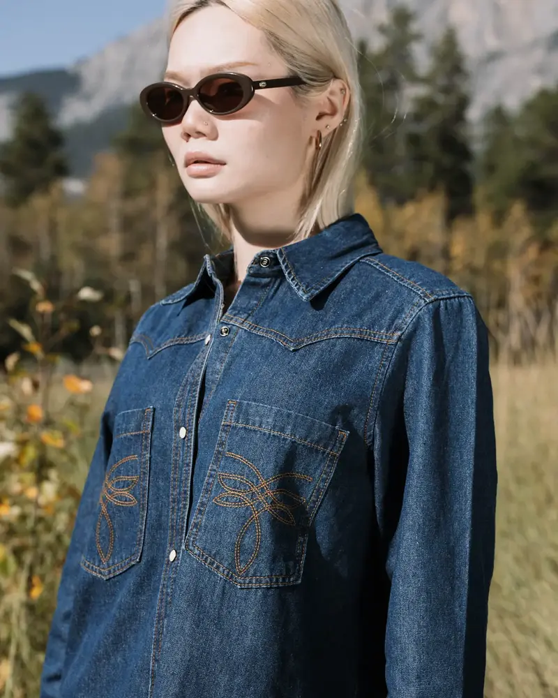 Black & Liberty Dakota Denim Shirt | Dark
