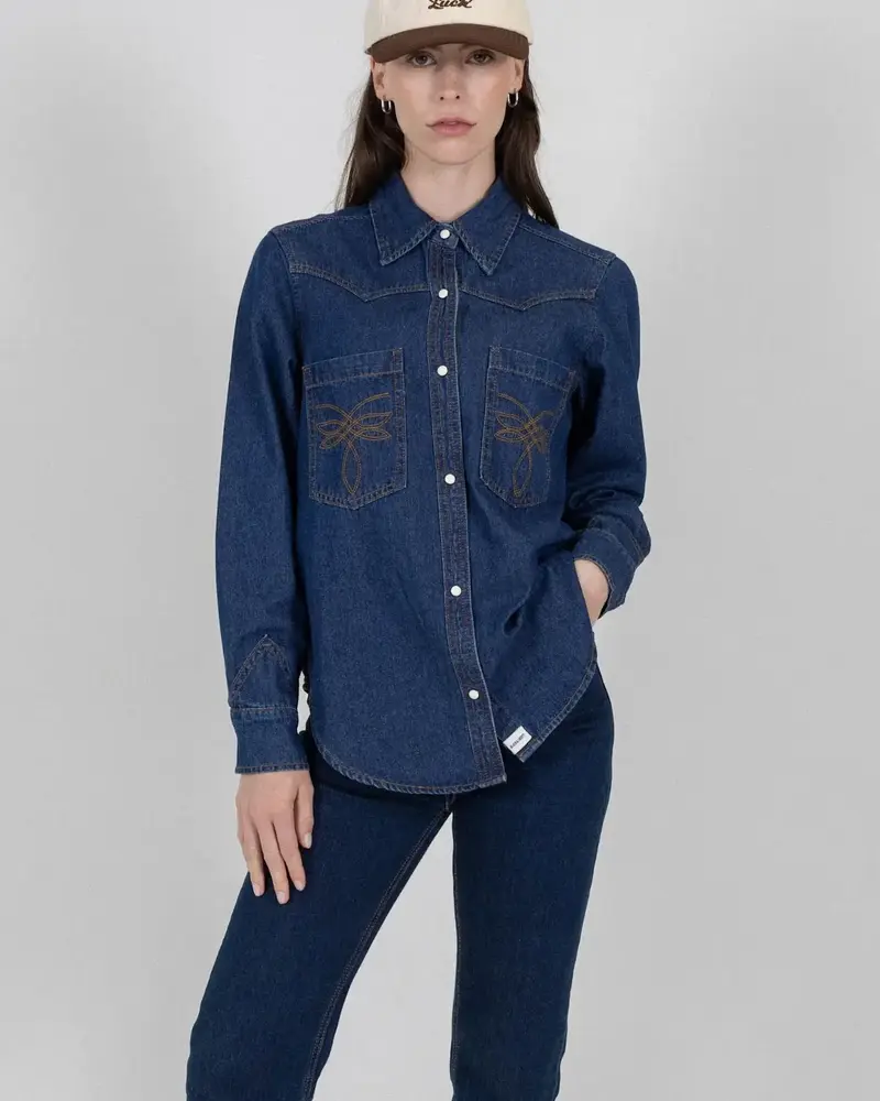 Black & Liberty Dakota Denim Shirt | Dark