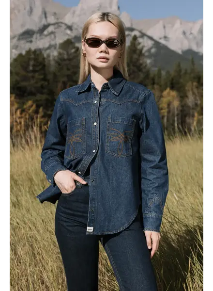 Black & Liberty Dakota Denim Shirt | Dark