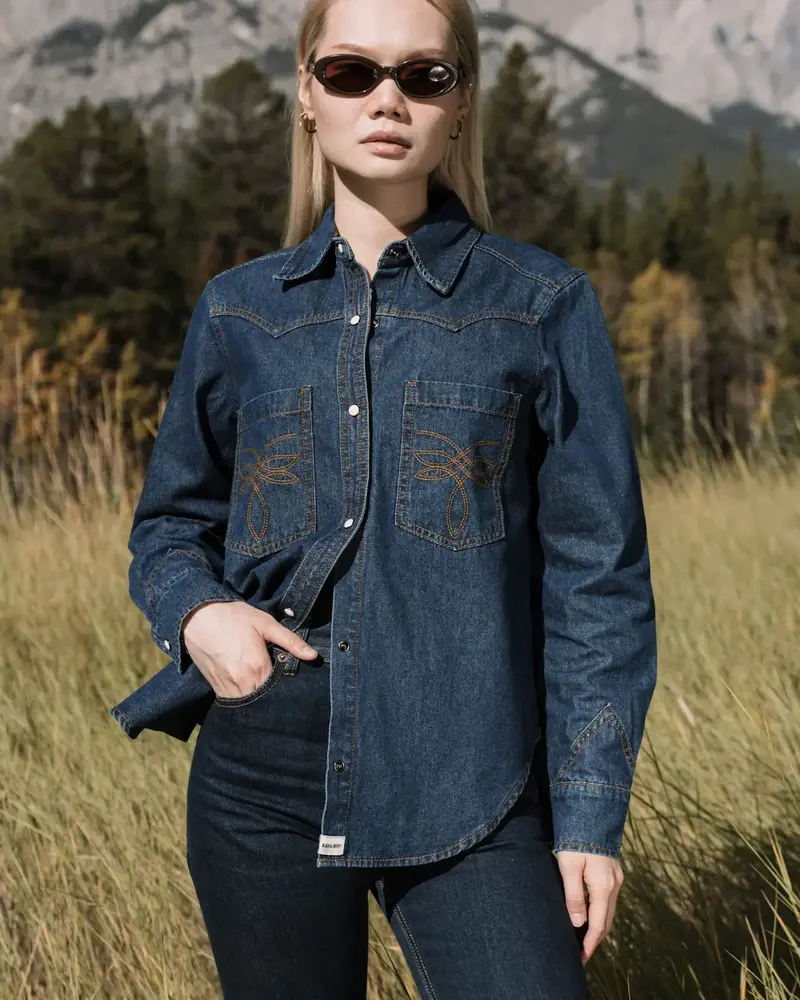 Black & Liberty Dakota Denim Shirt | Dark