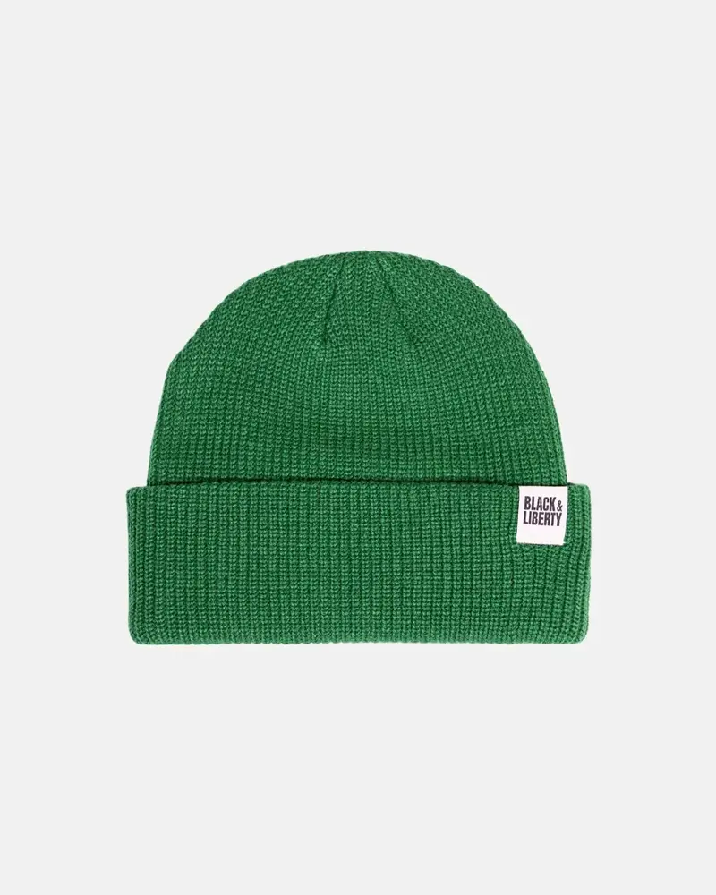 Black & Liberty Rib Knit Beanie | 6 Colors!