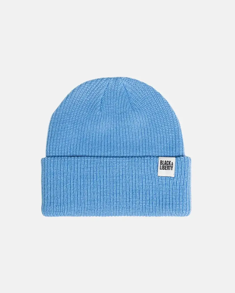 Black & Liberty Rib Knit Beanie | 6 Colors!