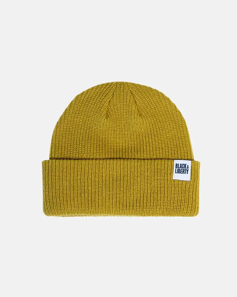 Black & Liberty Rib Knit Beanie | 6 Colors!