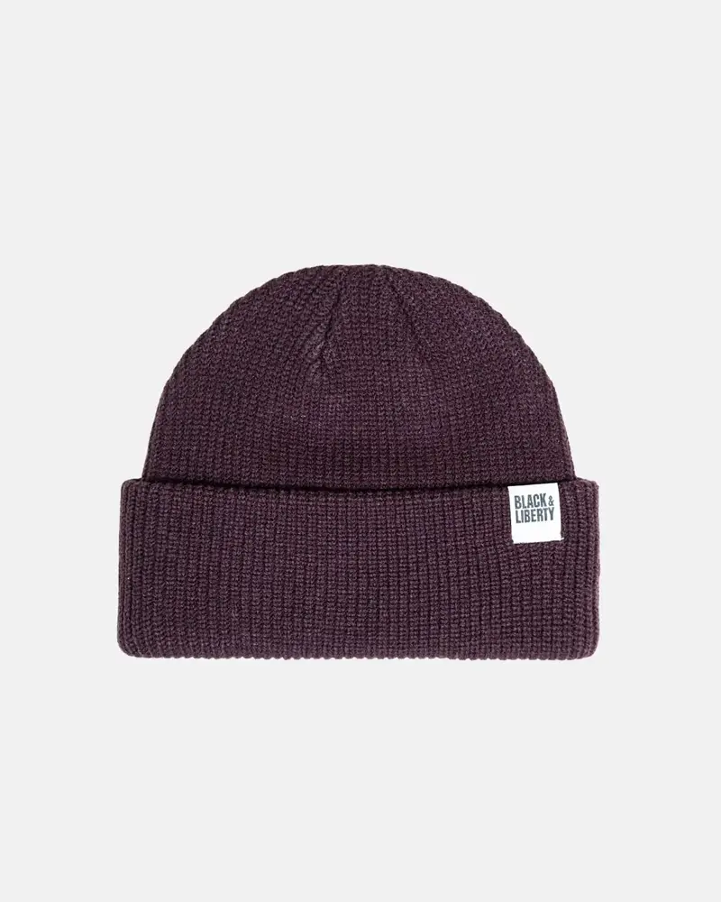 Black & Liberty Rib Knit Beanie | 6 Colors!