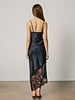 Midnight Asymmetrical Lace Dress