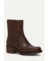 Frye and Co. Miranda Low Zip | Walnut