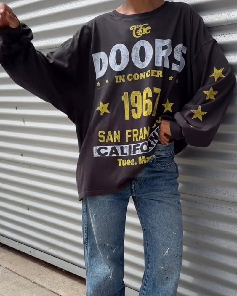 The Doors Gig Poser Long Sleeve | One Size