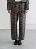 Leopard Barrel Twill Jogger