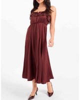 Kara Lace Trim Dress