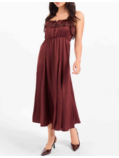 Kara Lace Trim Dress