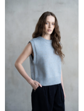 Sonnie Sweater Vest | Sky Blue