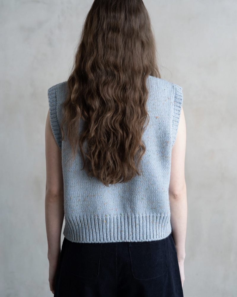 Sonnie Sweater Vest | Sky Blue