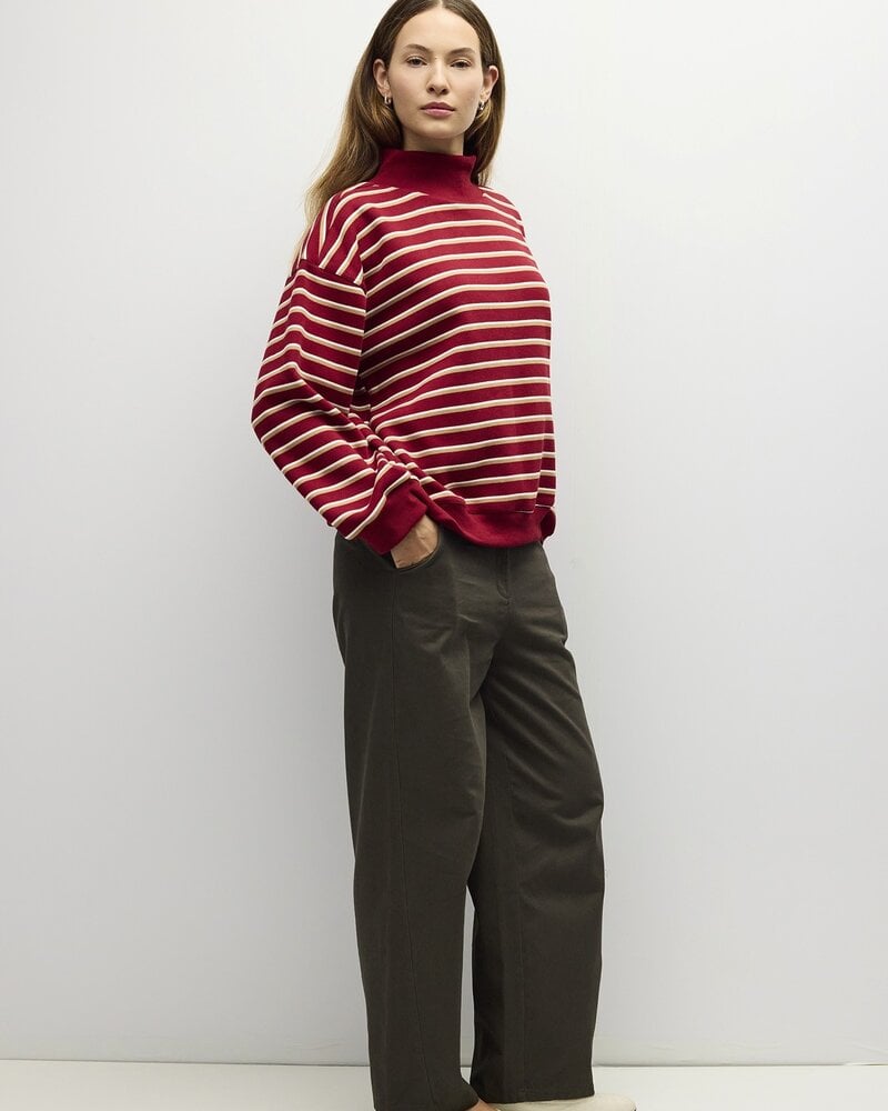 Charlie Sweater | Burgundy