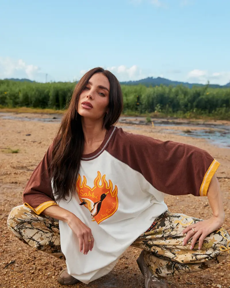 Sabbi The Very Oversized Lucky Duck Tee
