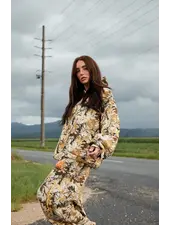 Sabbi The Lucky Duck Camo Zip Hoodie