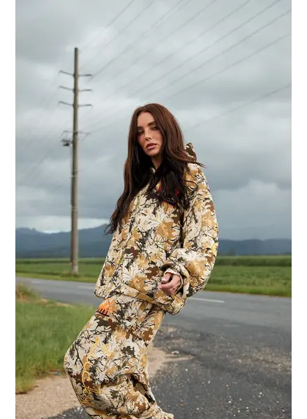 Sabbi The Lucky Duck Camo Zip Hoodie