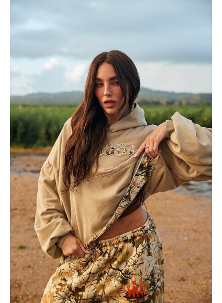 Sabbi The Trees Company Crop Hoodie