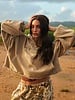 Sabbi The Trees Company Crop Hoodie