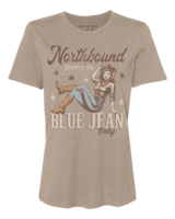 Northbound Supply Blue Jean Baby Tee