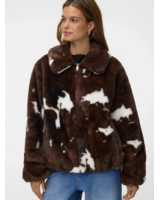 Vero Moda Colleen Cow Print Short Jacket