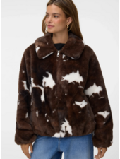 Vero Moda Colleen Cow Print Short Jacket