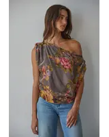 Fennie Asymmetrical Off Shoulder Top