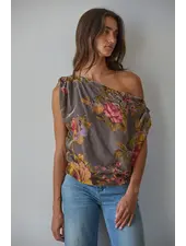 Fennie Asymmetrical Off Shoulder Top