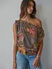 Fennie Asymmetrical Off Shoulder Top