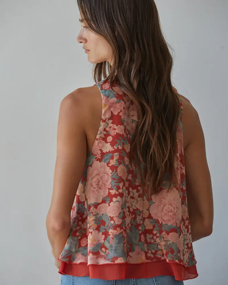 Kamala Floral Tank