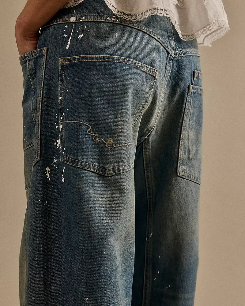Free People Moxie Low-Slung Jeans | Endless Blue