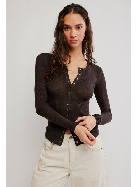 Free People Going Places Cardi | Fudge