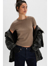 Free People Atlas Crew Tee | Cocoa