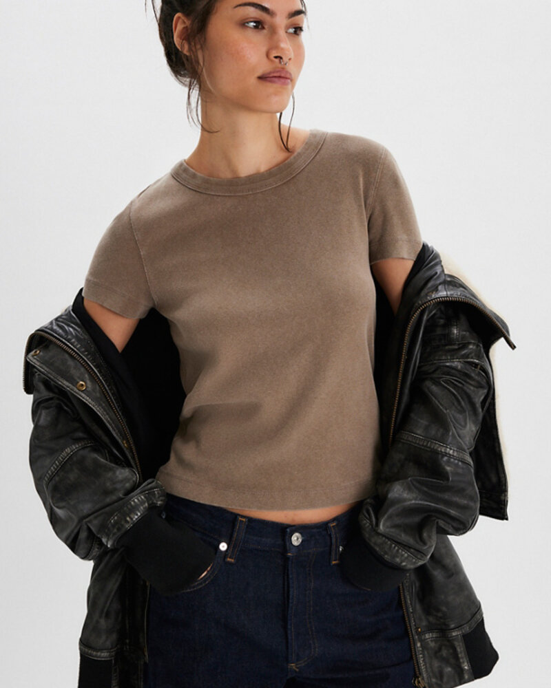 Free People Atlas Crew Tee | Cocoa