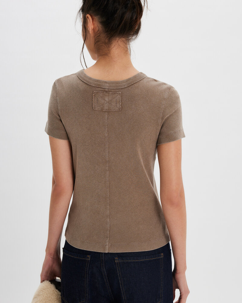 Free People Atlas Crew Tee | Cocoa