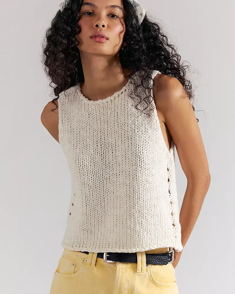 Free People Opal Knit Tank | Tea