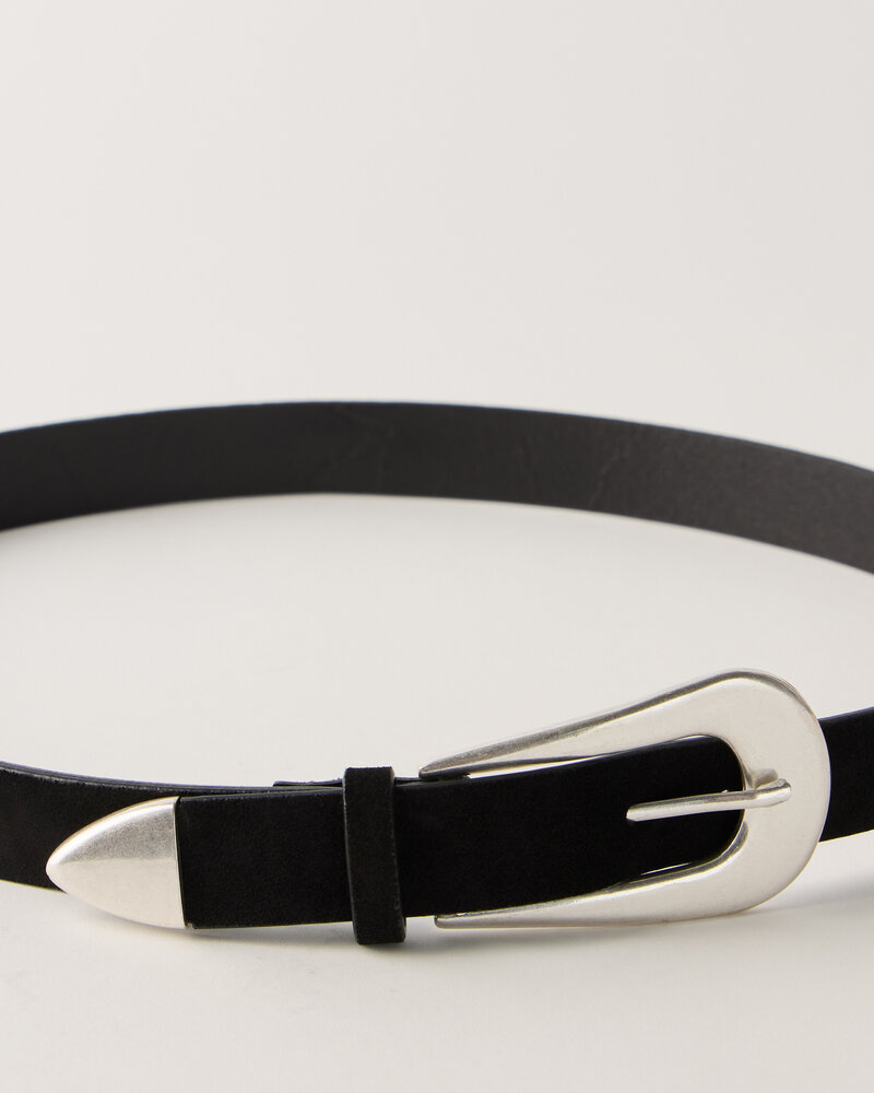 Free People Cannon Suede Belt | Black