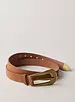 Free People Cannon Suede Belt | Cognac