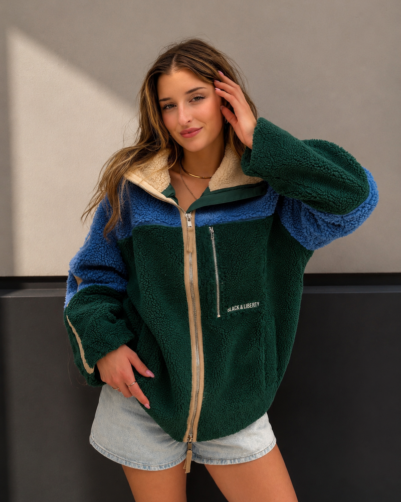 Black & Liberty Alpine Fleece Jacket | Bluebird
