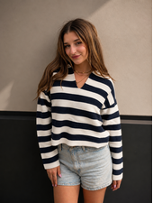 Penelope Stripe Sweater