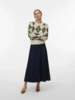 Vero Moda Halo Argyle Cardigan | Green