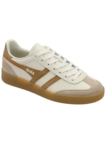 GOLA Viper Leather Sneakers | Off White/Bone/Light Carmel