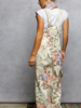 Lorrie Printed Lace Patch Overall